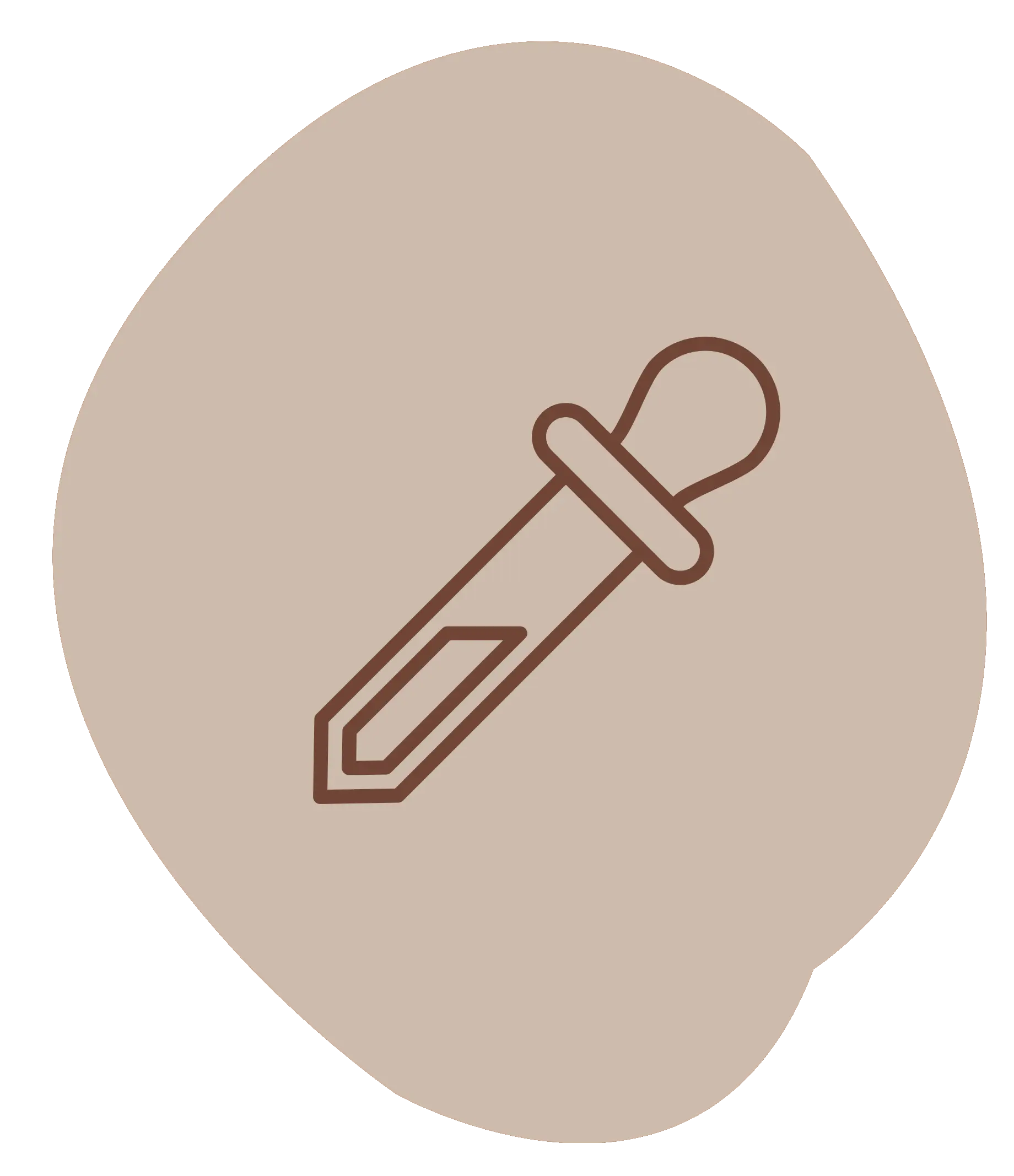 Icono de un cuentagotas.